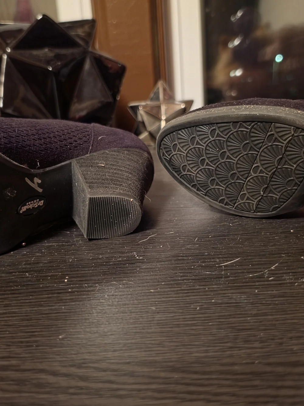 Dr. Scholl's Lace-Up Block Heel Oxfords - Picture 5 of 5